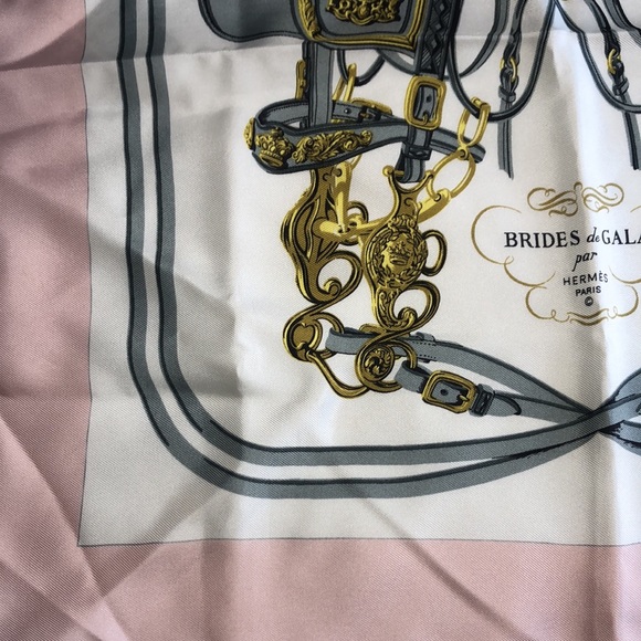 ✨Hermès “Brides de Gala” silk scarf✨ - Picture 7 of 13